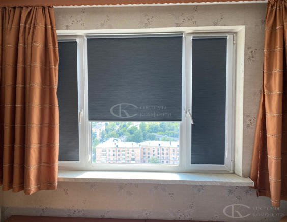 Порфолио Рулонные шторы Мини