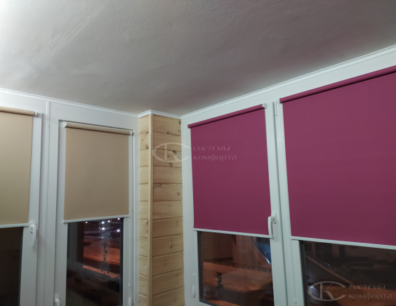 Порфолио Рулонные шторы Мини