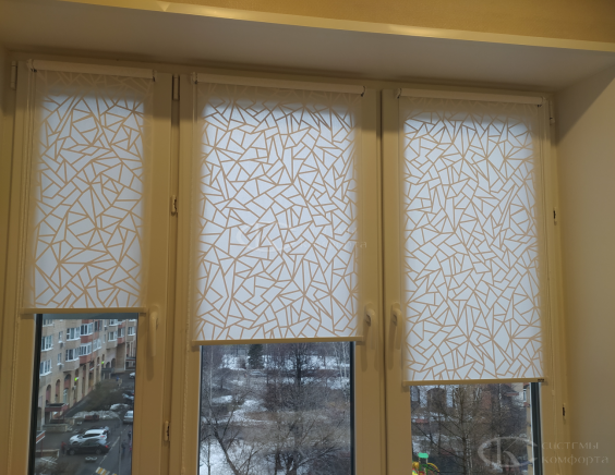 Порфолио Рулонные шторы Мини