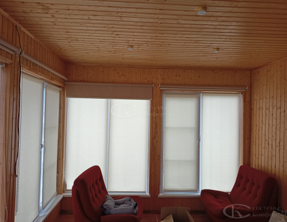 Порфолио Рулонные шторы Мини