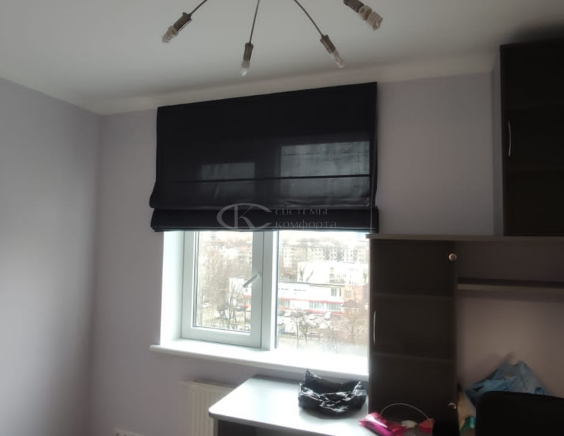 Портфолио работ Римские шторы